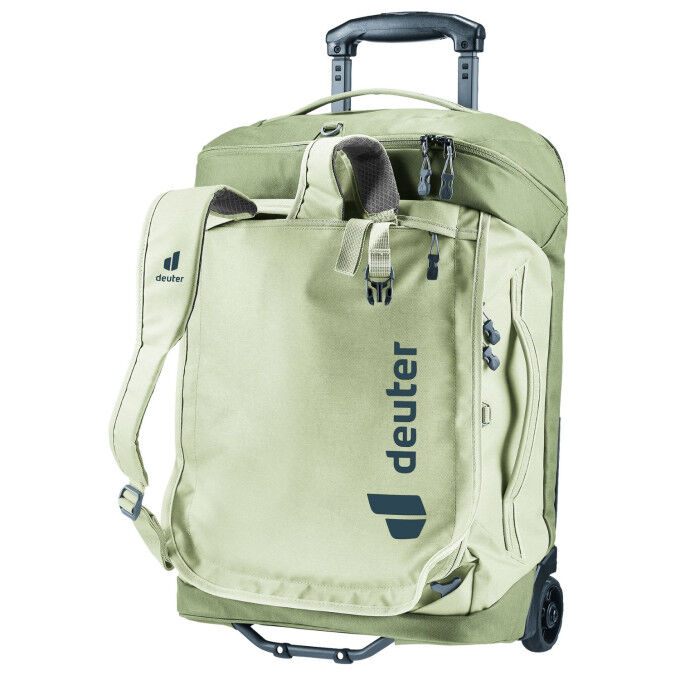 Deuter Duffel Pro Movo 36 Mineral-Grove: compact and sturdy travel bag