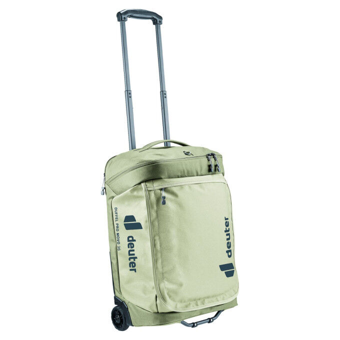 Deuter Duffel Pro Movo 36 Mineral-Grove: compact and sturdy travel bag