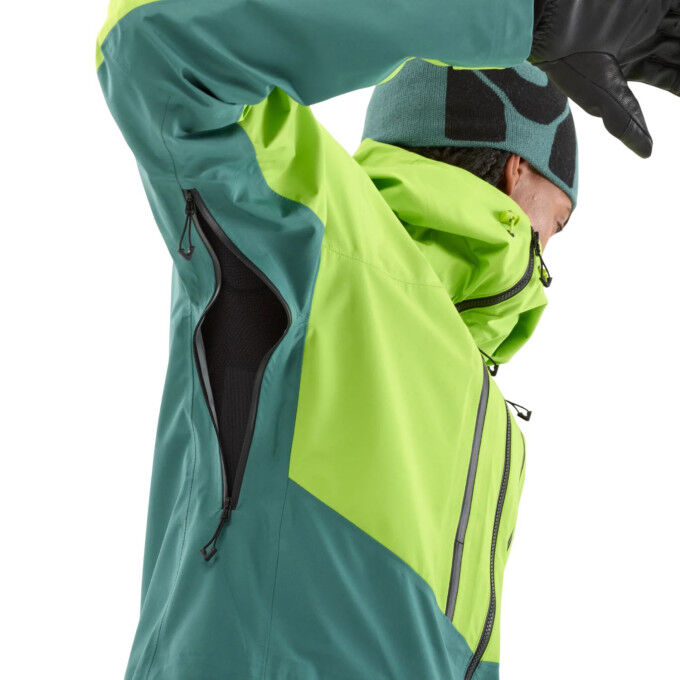 Chaqueta de esquí MILLET para hombre M WHITE 3L | Impermeable y transpirable