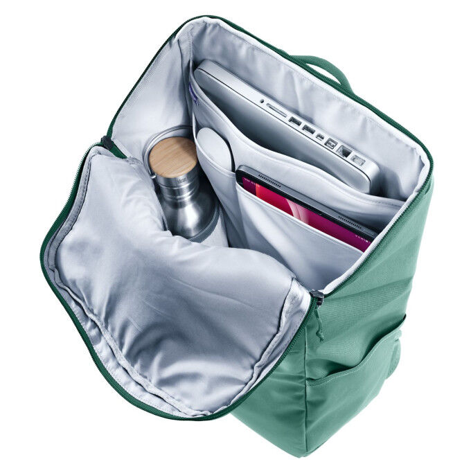 Deuter UP Stockholm LTD Jade – eco-friendly urban backpack, 22 L