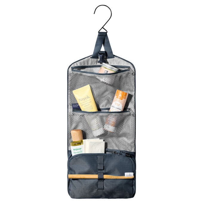 Deuter Wash Bag I Black: compact and practical toiletries bag