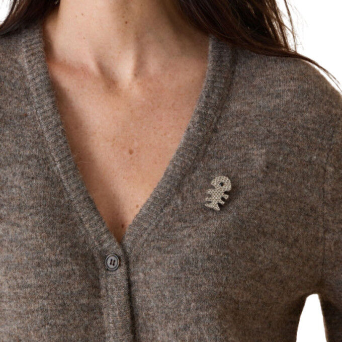 Cardigan para mujer Diplodocus Doudou: elegancia y comodidad con suavidad