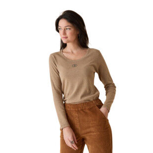 Tee-shirt Femme Diplodocus Strass : élégance et confort au quotidien