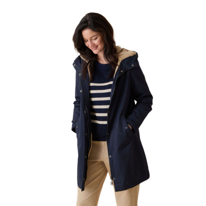 Parka 3/4 Donna Diplodocus - Navy: eleganza e comfort ogni giorno