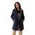 3/4-Parka Diplodocus für Damen – Navy: Eleganz und Komfort für jeden Tag