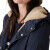 Parka 3/4 Donna Diplodocus - Navy: eleganza e comfort ogni giorno