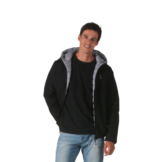 Chaqueta reversible para hombre Waxx Storm: estilo urbano y comodidad cálida