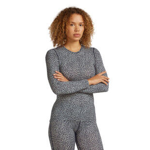 ICEBREAKER 200 Oasis Flock Forms – Haut thermique femme en mérinos