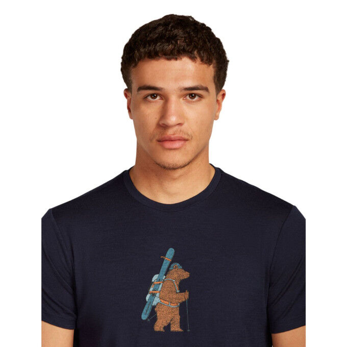 ICEBREAKER Tech Lite 150 Bear Tour – Men's Merino T-shirt