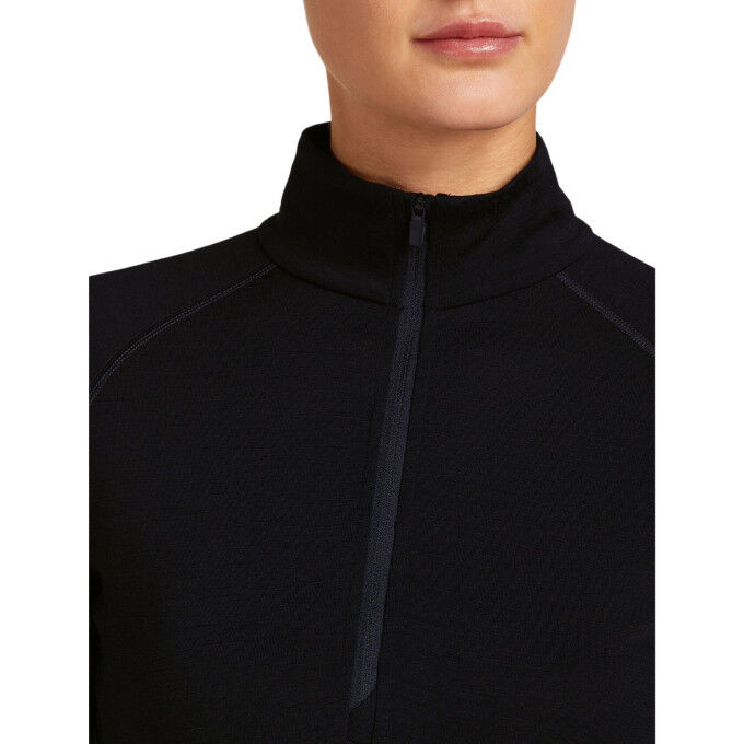 ICEBREAKER 200 ZoneKnit™ media cremallera – Camiseta térmica para mujer