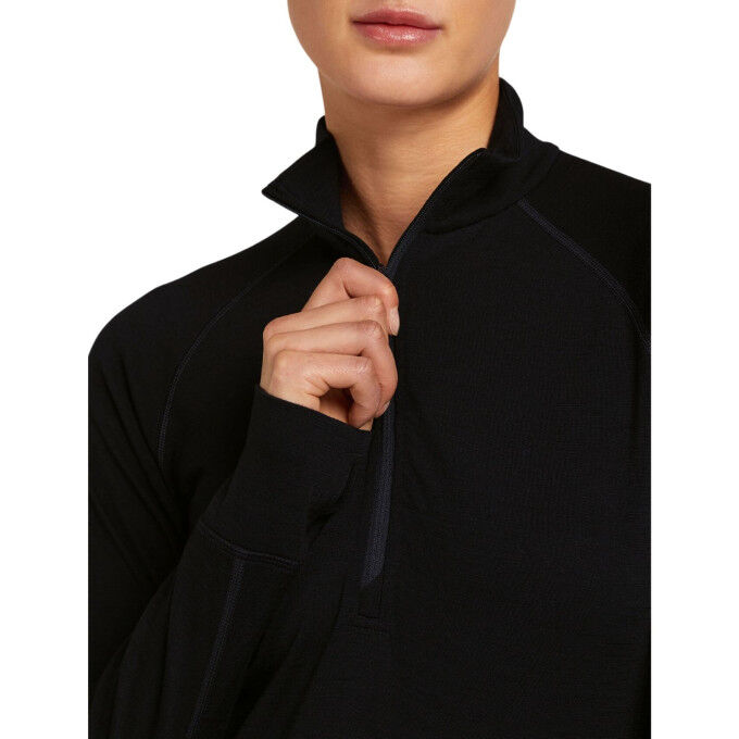 ICEBREAKER 200 ZoneKnit™ media cremallera – Camiseta térmica para mujer