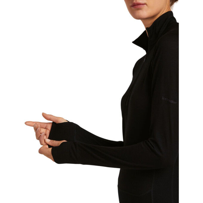 ICEBREAKER 200 ZoneKnit™ demi-zip – Haut thermique femme