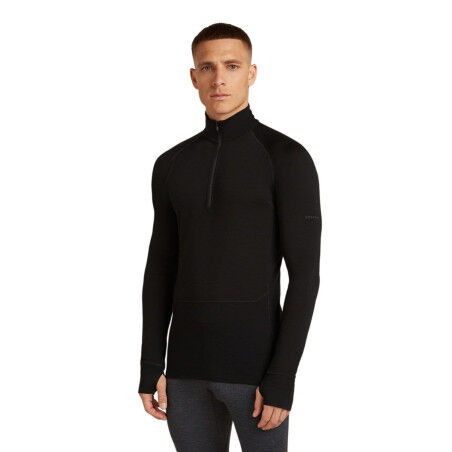Camiseta térmica para hombre Merino 200 ZoneKnit™ | Media cremallera transpirable