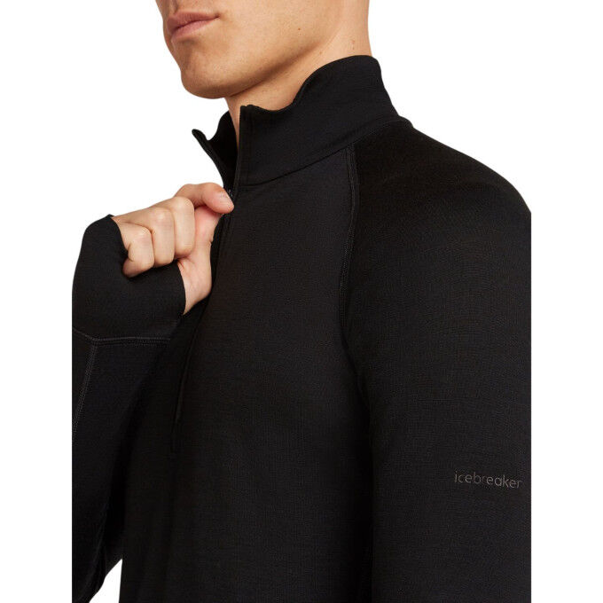 Maglia termica da uomo Merino 200 ZoneKnit™ | Mezza zip traspirante