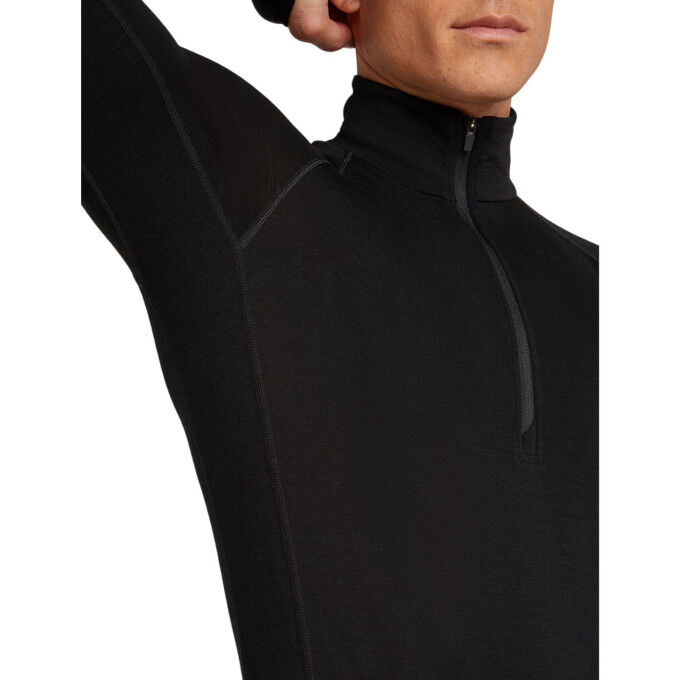 Camiseta térmica para hombre Merino 200 ZoneKnit™ | Media cremallera transpirable