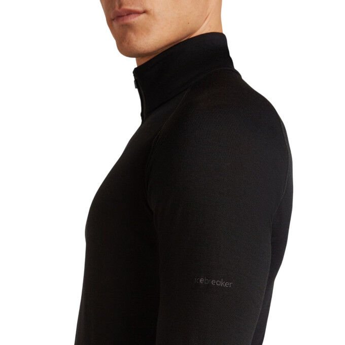 Haut thermique homme Merino 200 ZoneKnit™ | Demi-zip respirant