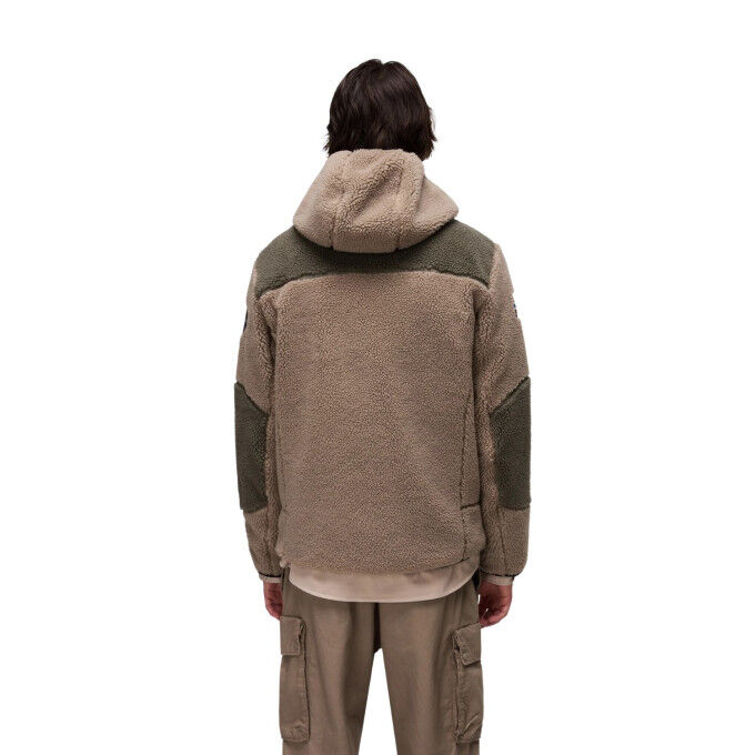 Napapijri Yupik FZH 3: men's zippered fleece jacket for outdoor