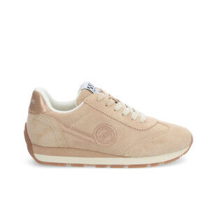 Women's City Run Jogger – Suede leather sneakers with 3 cm sole