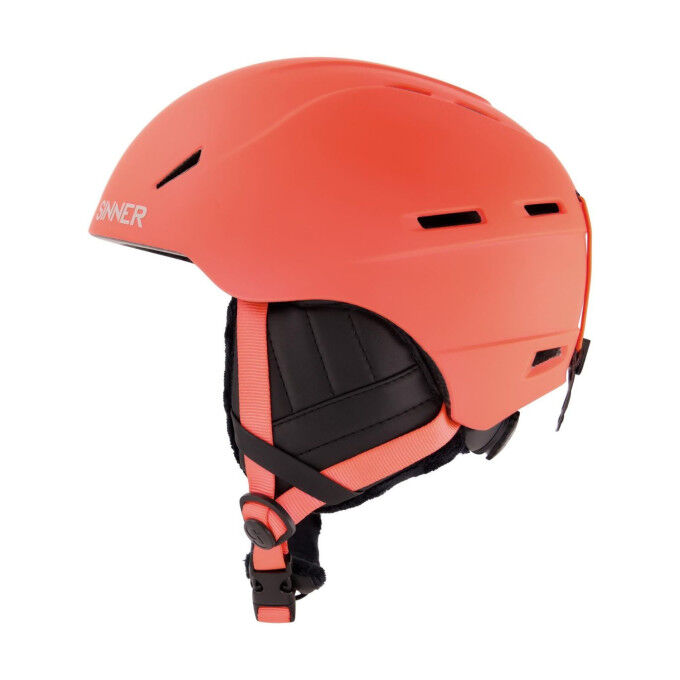 Sinner Crest Skihelm – Neonorange: Schutz und Komfort auf der Piste