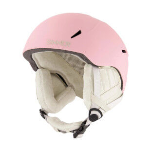 Sinner Crest Matte Light Pink Ski Helmet - Safety and style on the slopes