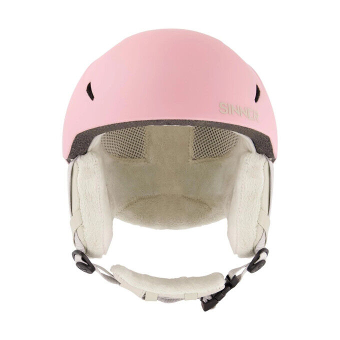 Casco de esquí Sinner Crest Matte Light Pink: seguridad y estilo en las pistas