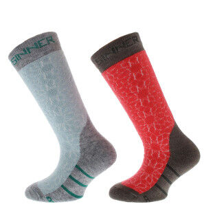 Sinner Stars - chaussettes ski fille confortables et techniques