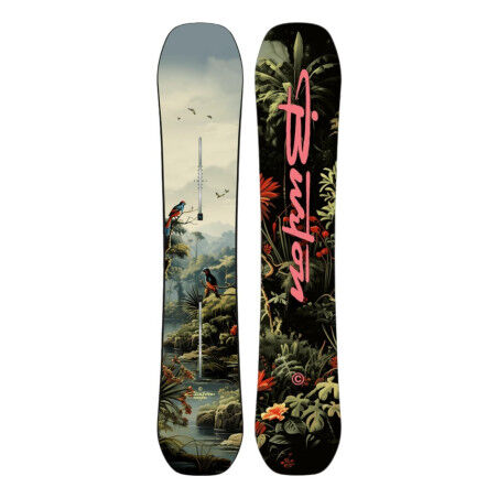 Burton Custom Jungle snowboard + bindings package