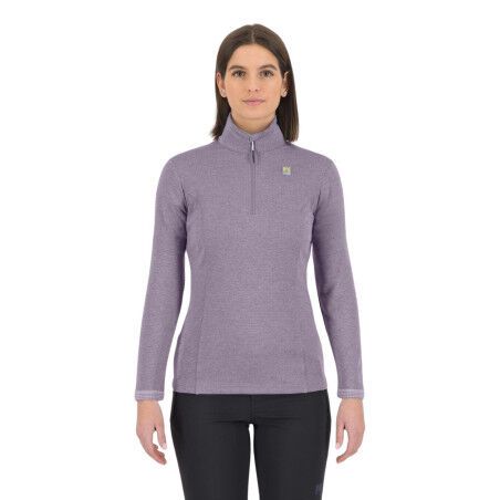 Karpos Pizzocco W Half-Zip Lavender: warmth, lightness, and breathability
