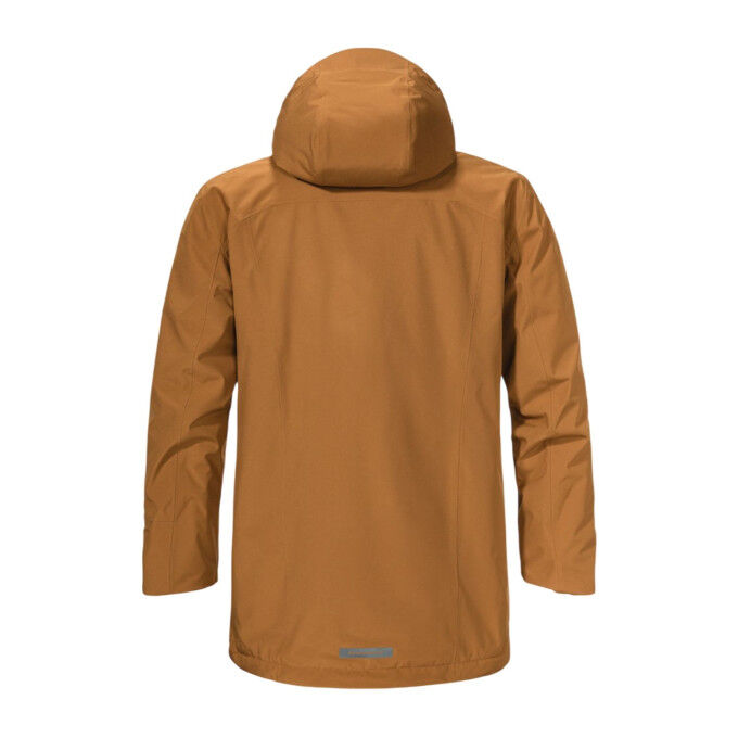 Schöffel Malkay MNS – Parka urbana impermeable para hombre, para entretiempo