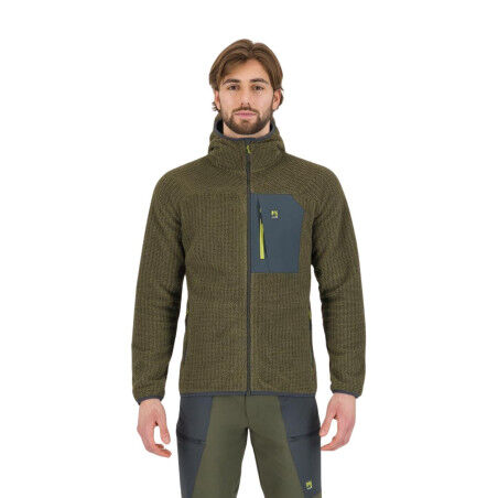 Rocchetta Evo Men's Fleece Jacket: warmth and eco-friendly comfort