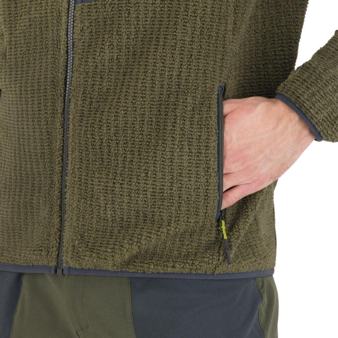 Rocchetta Evo Men's Fleece Jacket: warmth and eco-friendly comfort