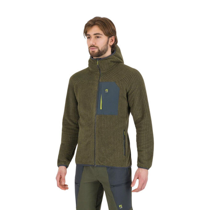 Rocchetta Evo Men's Fleece Jacket: warmth and eco-friendly comfort