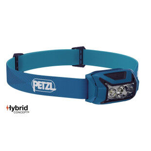 PETZL ACTIK® Blue – Leichte Stirnlampe mit 450 Lumen