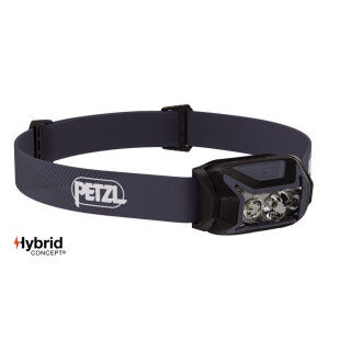 PETZL ACTIK® Black – Lampada frontale da 450 lumen per attività outdoor