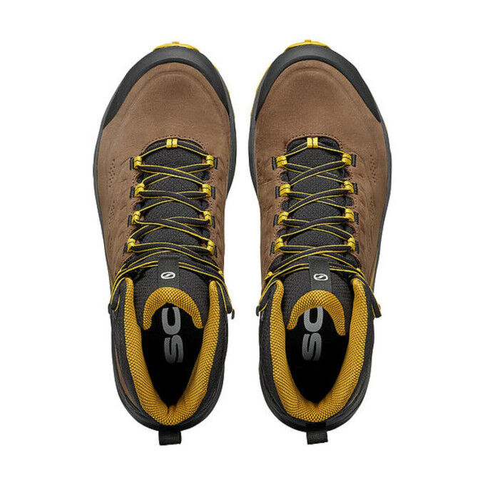 Bottes De Randonnée Femme SCARPA TREK GTX - Cuir Nubuck, Gore-Tex - Taille UK5 (EU38) - Marron - Occasion