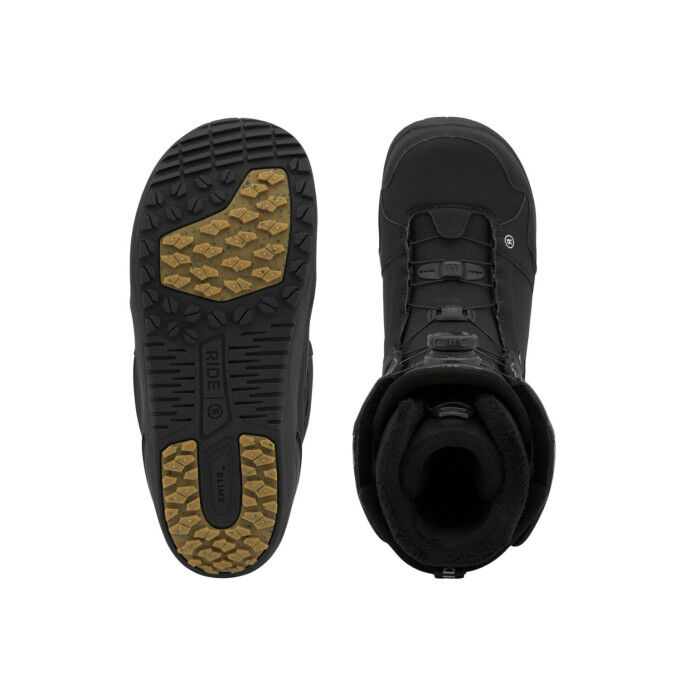 Ride Anthem Black : des boots de snowboard polyvalentes pour progresser