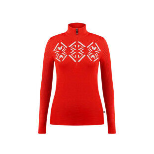 Pull Poivre Blanc Adèle Femme Scarlet Red – Élégance et confort