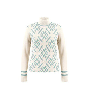 Alba White Pepper Women's Sweater - Elegance and comfort in knitwear