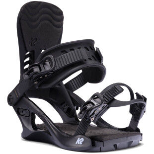 K2 Cassette Black Women's Snowboard Bindings – Comfort & Control