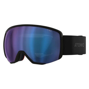 Maschera da sci Atomic Revent L HD Black: visione panoramica e comfort ottimale