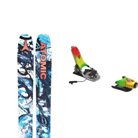 Skiset Atomic BENT CHETLER 120 + Bindung : Farbe - BLACK/MUCO, Größe der Skier - 184