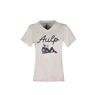 Aulp Banne Women's T-shirt - White: comfort and style for hiking
