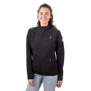 Aulp Berti Black Women's Fleece Jacket: comfort and elegance for everyday wear