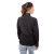 Aulp Berti Black Women's Fleece Jacket: comfort and elegance for everyday wear