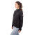 Aulp Berti Black Women's Fleece Jacket: comfort and elegance for everyday wear