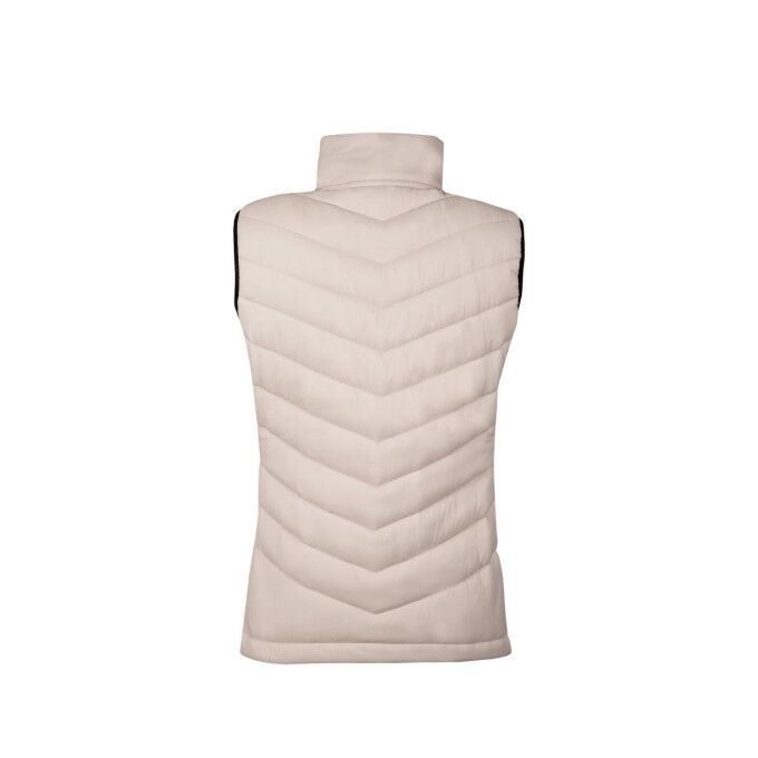 Chaleco para mujer Aulp Bisou Sand: elegancia y materiales reciclados