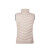 Chaleco para mujer Aulp Bisou Sand: elegancia y materiales reciclados