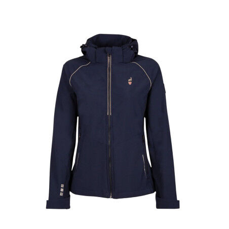 Chaqueta softshell para mujer Aulp Betsy - Navy: protección y comodidad al aire libre