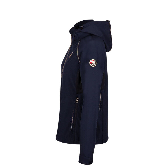 Chaqueta softshell para mujer Aulp Betsy - Navy: protección y comodidad al aire libre