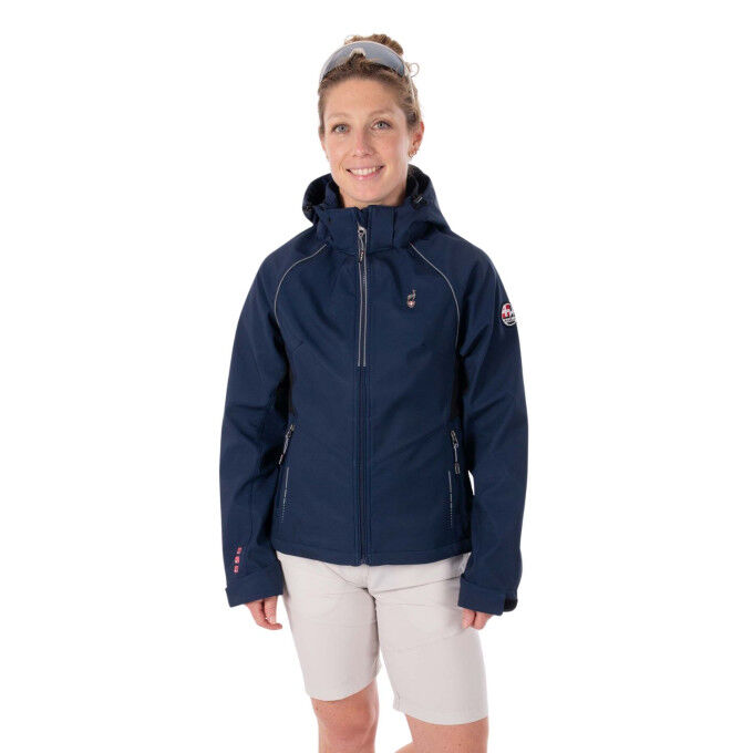 Aulp Betsy Women's Softshell Jacket - Navy: protection and comfort for outdoor activities